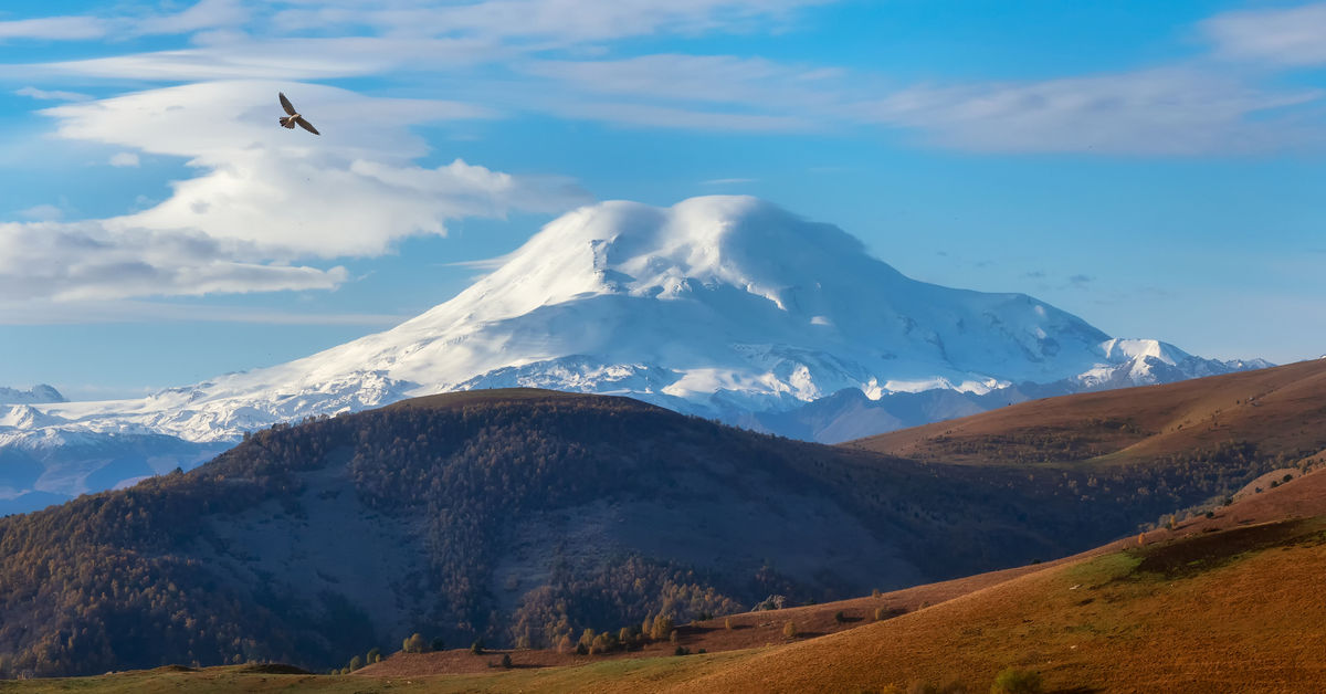 Эльбрус осенью